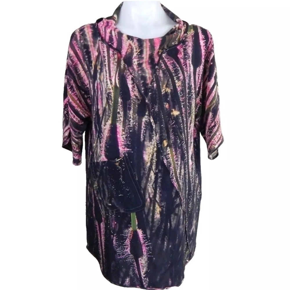 Sudnya Shroff Silk Tunic Top